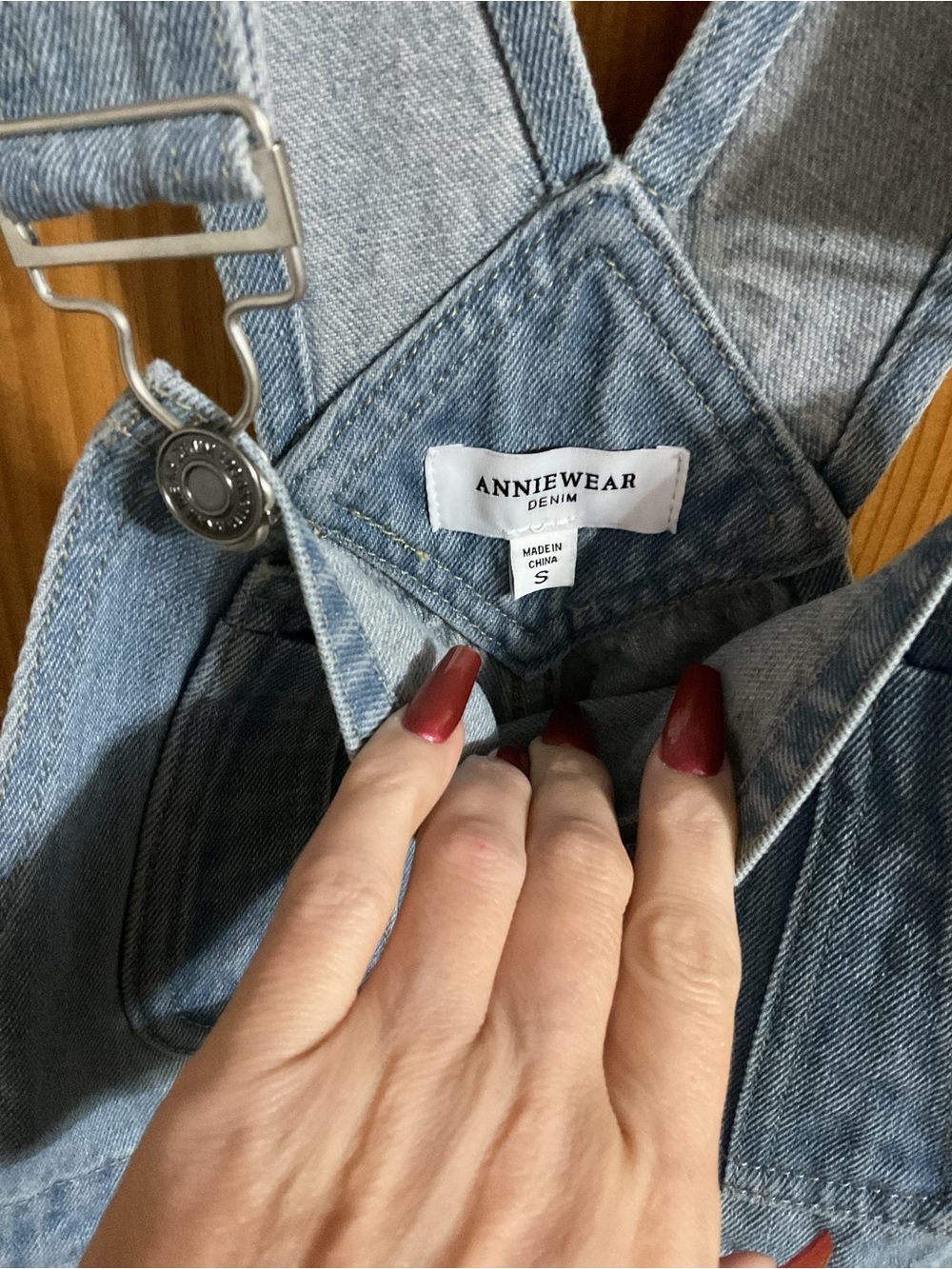 Anniewear Shortalls NWOT - Picture 2 of 3
